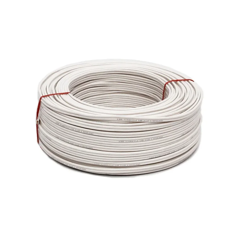 Cable Dúplex 2x14 Blanco Económico – Rollo 100 Metros - ILUMINACION | Sintéticos del Norte