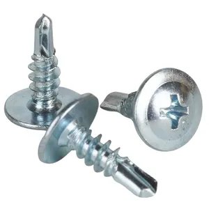 Tornillo Lam Extra Plano Pta Broca 8*1/2*100 Und - Cielo Raso PVC | Sintéticos del Norte