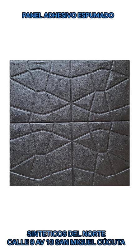 Adhesivo Espumado 3d Ref. Rs 011-12 70*70 Cm - ADHESIVO ESPUMADO | Sintéticos del Norte