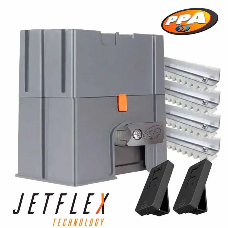Motor Para Portón Corredizo Dz 1300 Industrial Jetflex Ref E06684000 - PUERTAS CORREDIZAS | Sintéticos del Norte