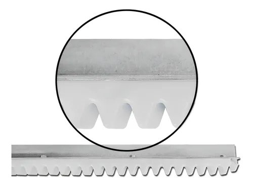 Cremallera Nylon Industrial Para Portón Corredizo Ppa Blanca 1 Metro En Cucuta Ref A16811 - ACCIONAMIENTOS | Sintéticos del Norte