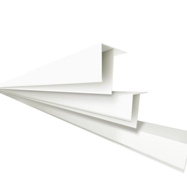 Perfil F Blanco Madera - Cielo Raso PVC | Sintéticos del Norte