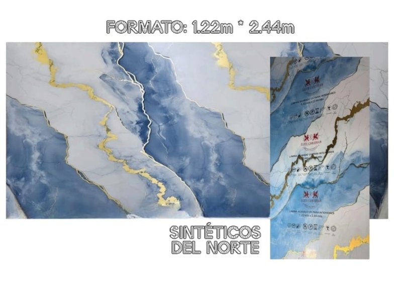 Placa Uv Marmol Ref 013 122*244 Cm - UV | Sintéticos del Norte