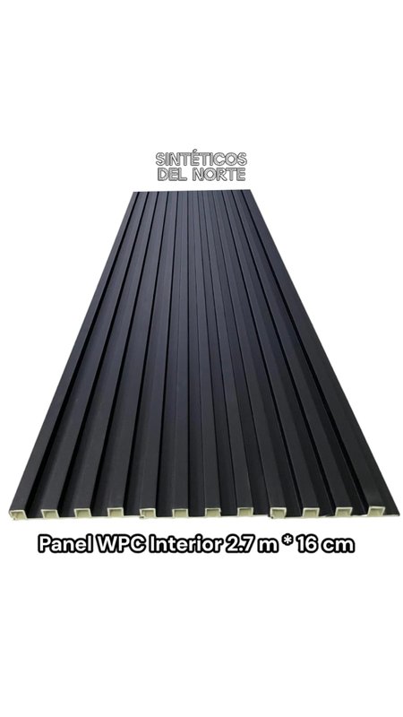 Lamina Wpc Ref Negro 270 Cm * 16 Cm - WPC | Sintéticos del Norte