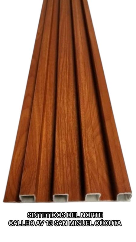 Lamina Wpc Ref Nogal Fondo Negro 290 Cm * 16 Cm - WPC | Sintéticos del Norte