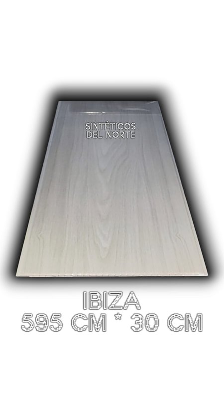 Lamina Cielo Raso En Pvc Ref Ibiza 5,95 M * 0,30 M - Cielo Raso PVC | Sintéticos del Norte