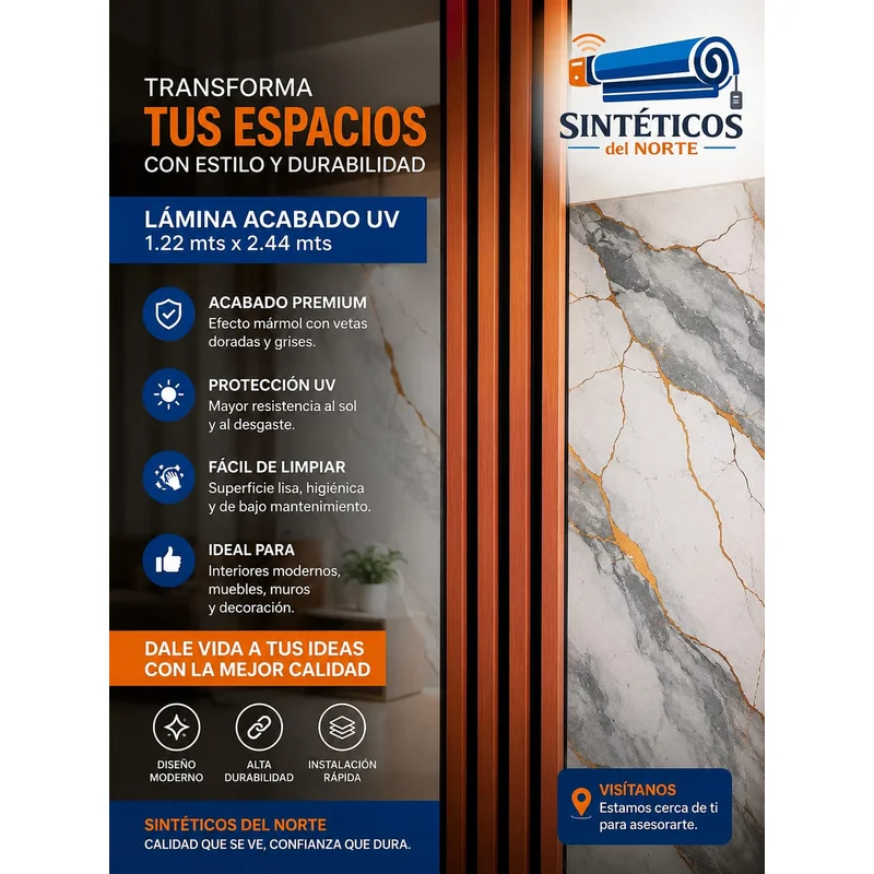 Panel WPC decorativo en Cúcuta
