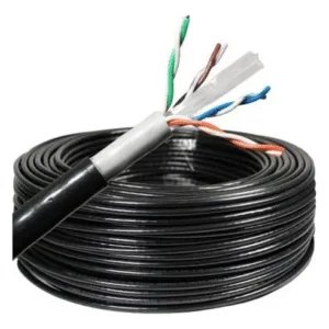 Cable Utp Cat6e Exterior Por Metro Lps – Ideal Para Cctv, Alarmas E Internet - CABLES UTP | Sintéticos del Norte