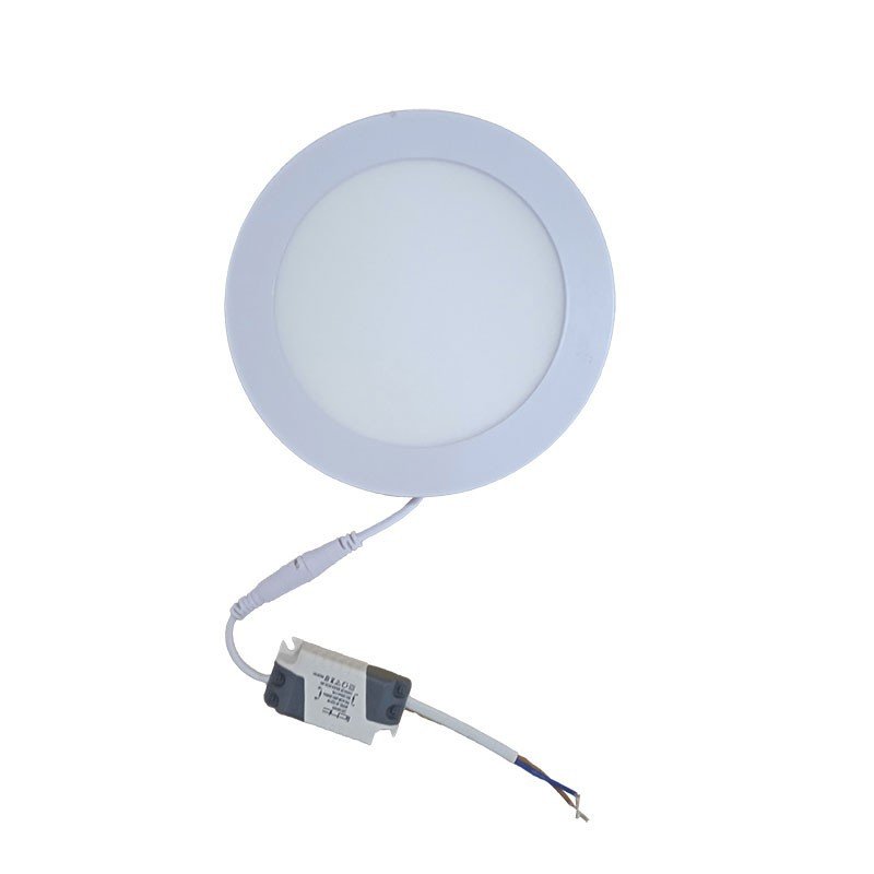 Panel Led Elite 12w 6" Blanco Redondo 6500k Incrustar Elt04 - ILUMINACION | Sintéticos del Norte
